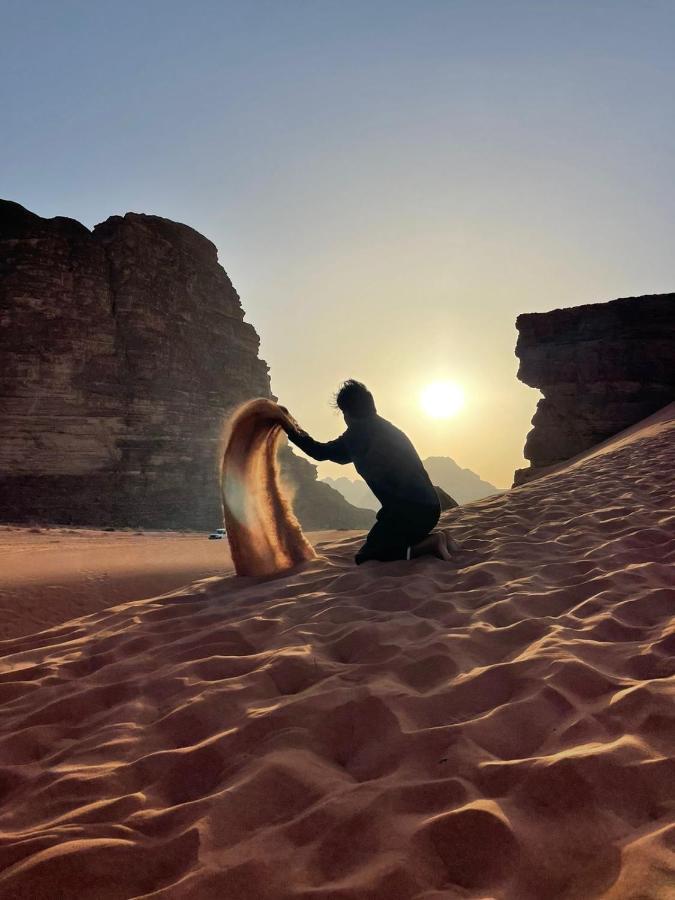 Wadi Rum Star Camp Bagian luar foto